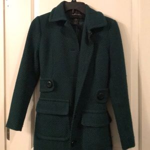 lovely emerald green coat
